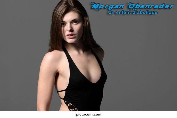 Too cute this actress ... Morgan Obenreder ... she has a breast deliciously well drawn
