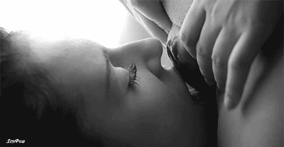 You feel her tongue on you