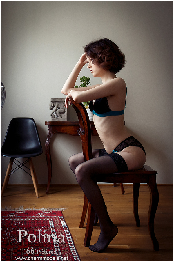 Polyna stockings and glamour lingerrie