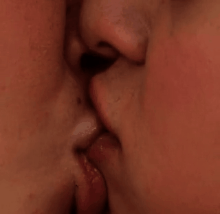 Two babes licking