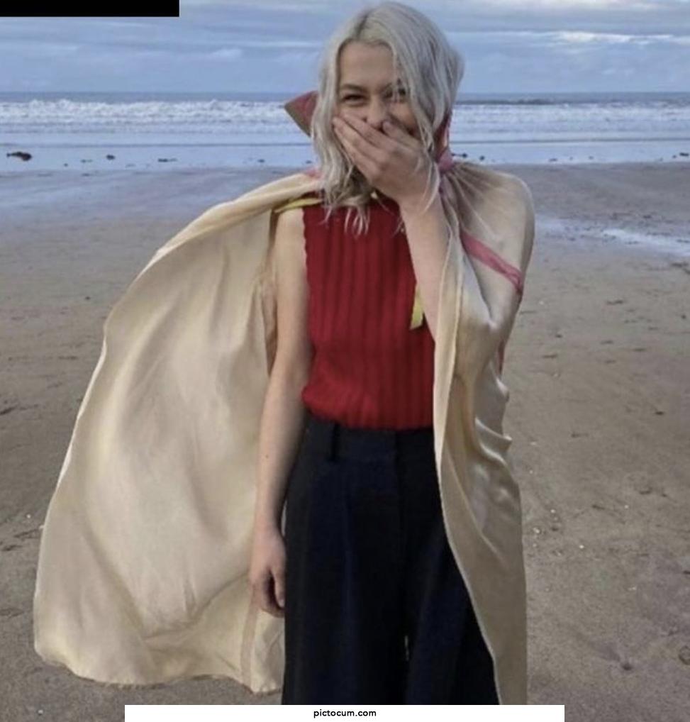 phoebe bridgers is so cute! i want to kiss her forehead and hold her close to me
