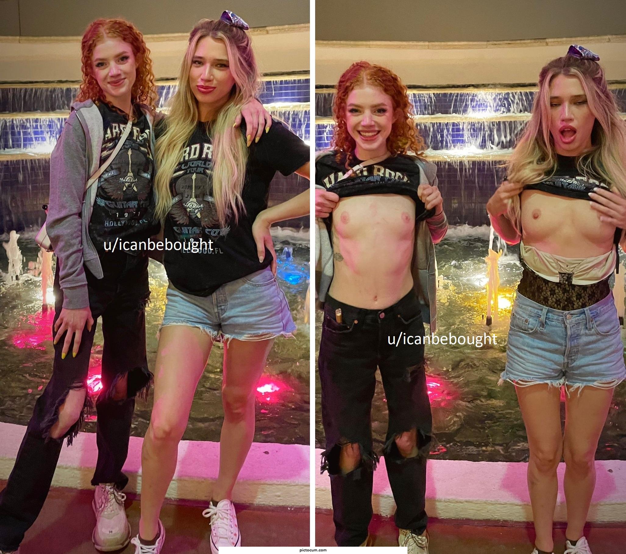Do you have enough cum for two college girls?