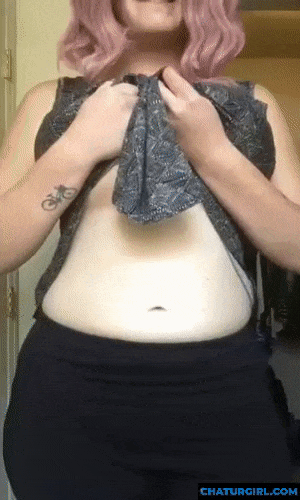 Hangging Boobs out