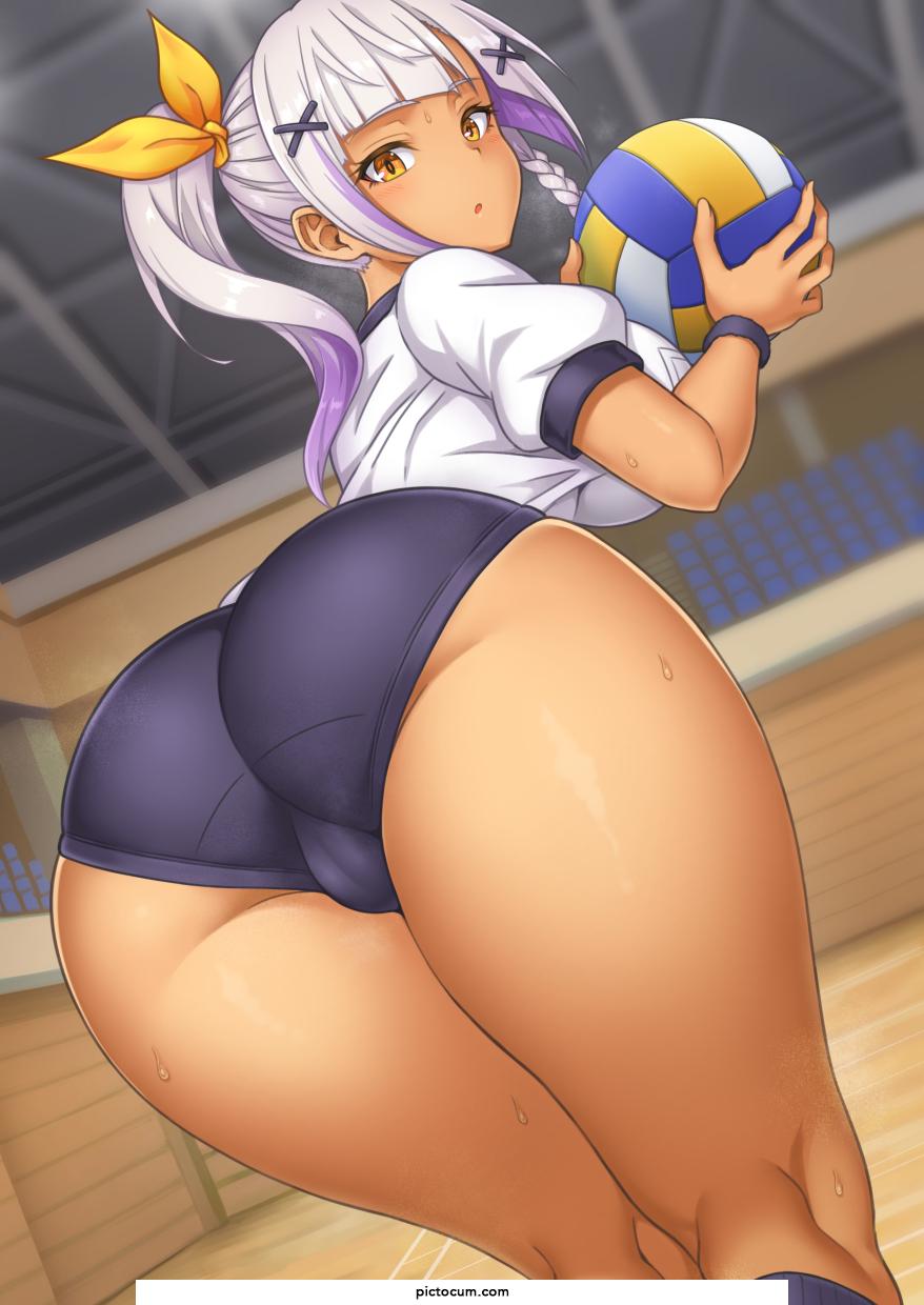 Let's play volleyball