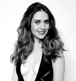 Alison Brie's huge rack was made for cum-showers
