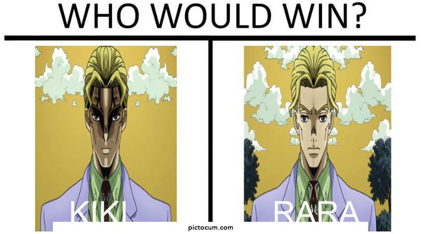 kiki rara who would win
