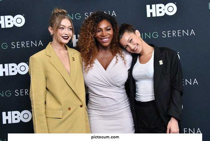 To which woman would you rather give facial; Gigi, Serena or Bella?