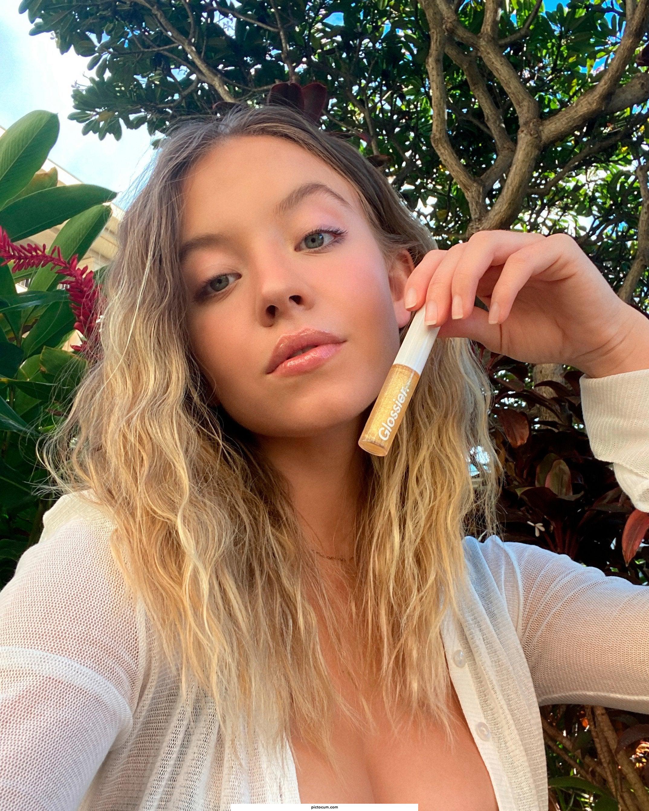 Exactly where Sydney Sweeney wants her cum