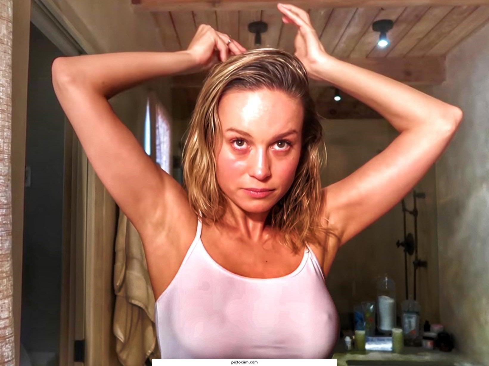 This pic of Brie Larson hits differently! So intimidating and sexy! Want to completely submit to her!