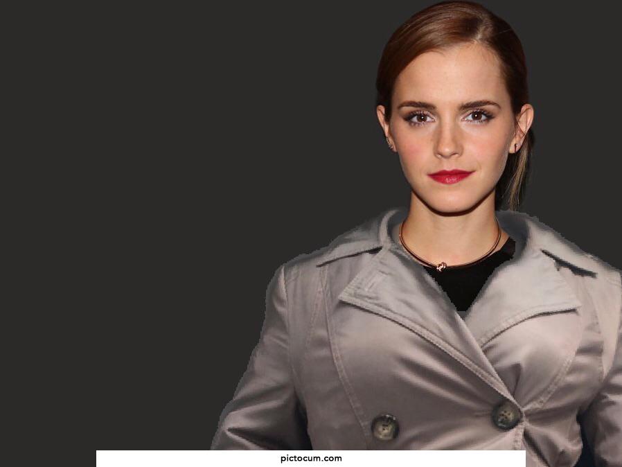 Emma Watson in a trench coat part 2
