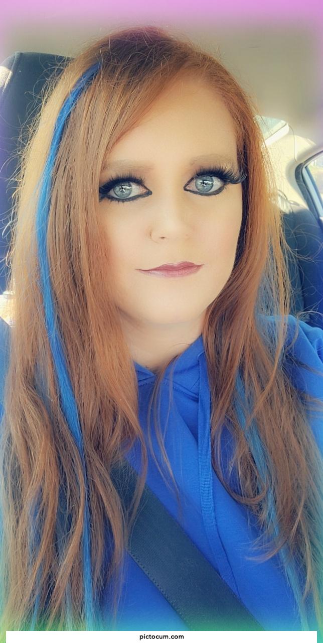 Blue brings out the color of my eyes!!!