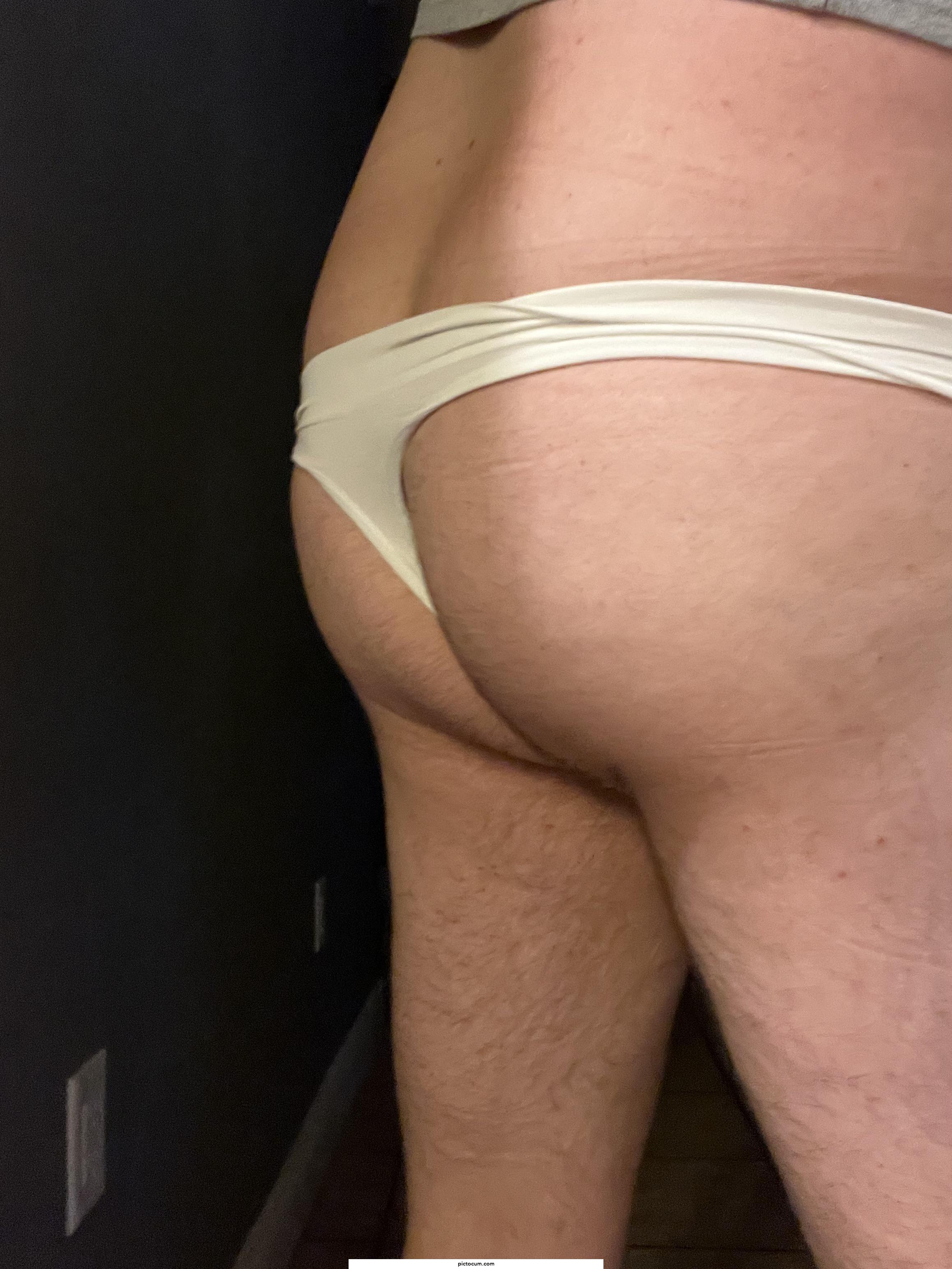 Hoping to impress the wife’s bull and get stuffed too.