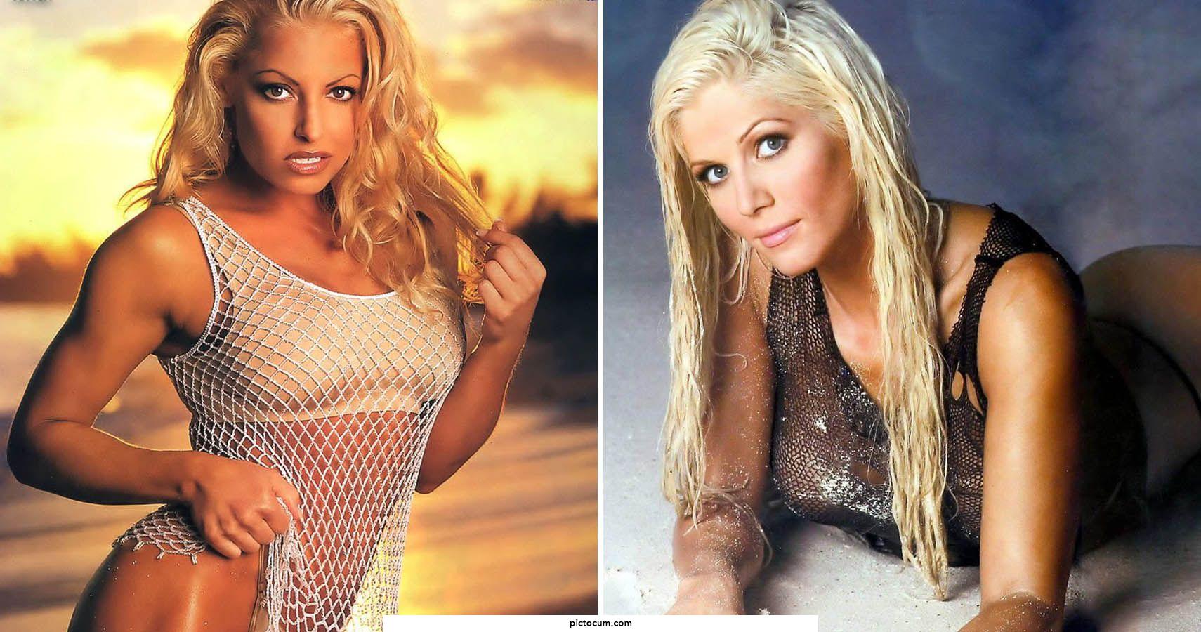 Trish Stratus and Torrie Wilson. To this day I still can't decide who's hotter