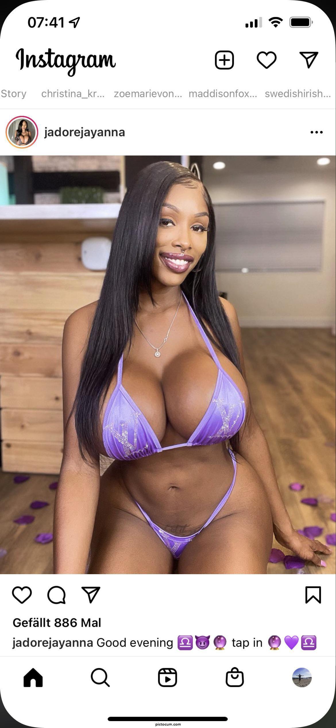 Chocolate Bimbo tits!