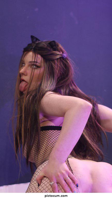 This is what it would look like when you take me from behind senpai 🥴👅