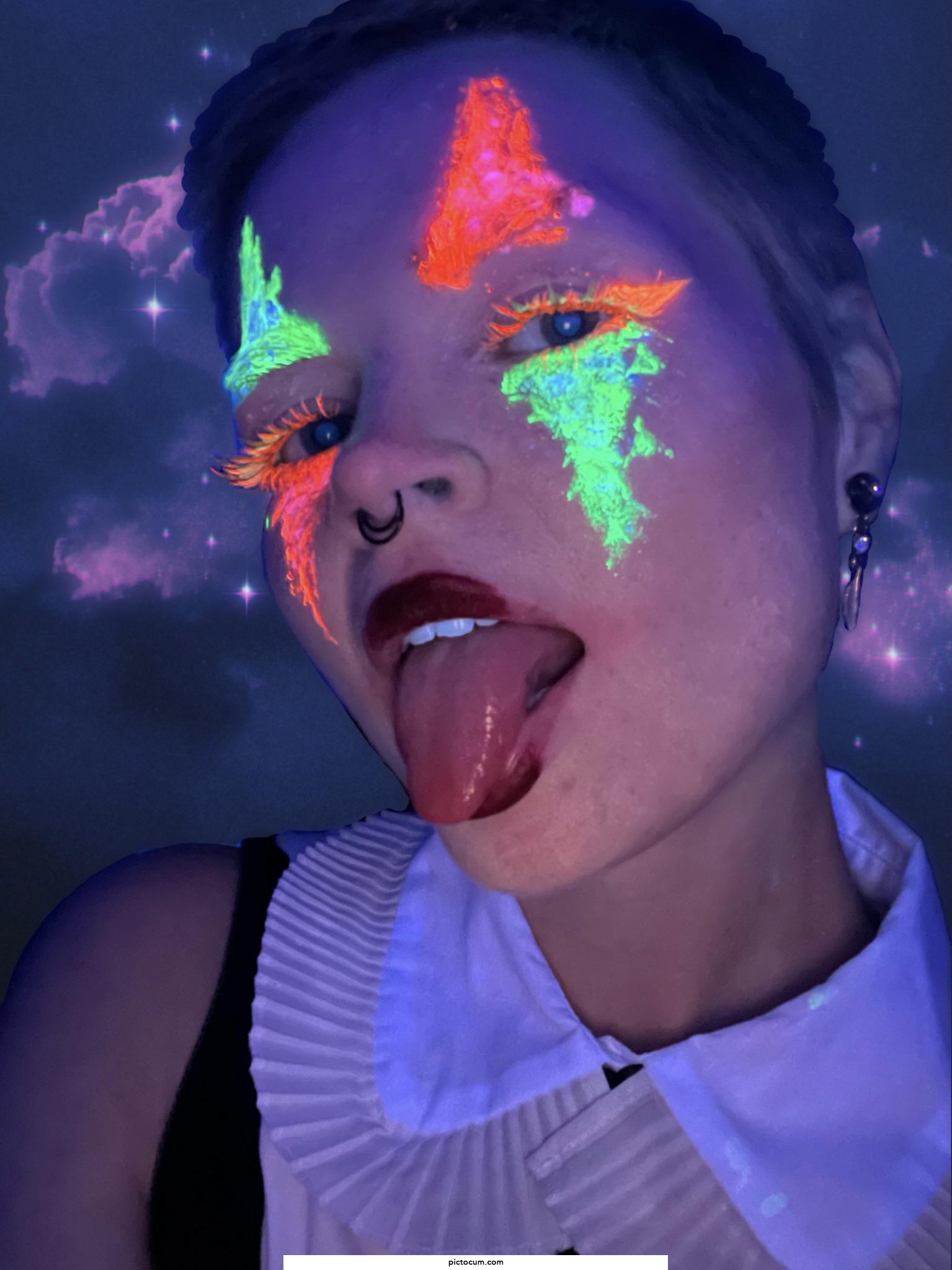 my tongue brings you into another galaxy