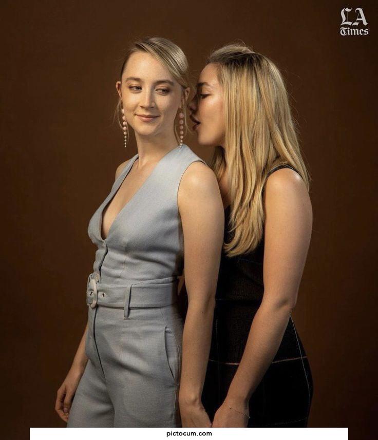 Saoirse Ronan and Florence Pugh would make a fantastic lesbian couple