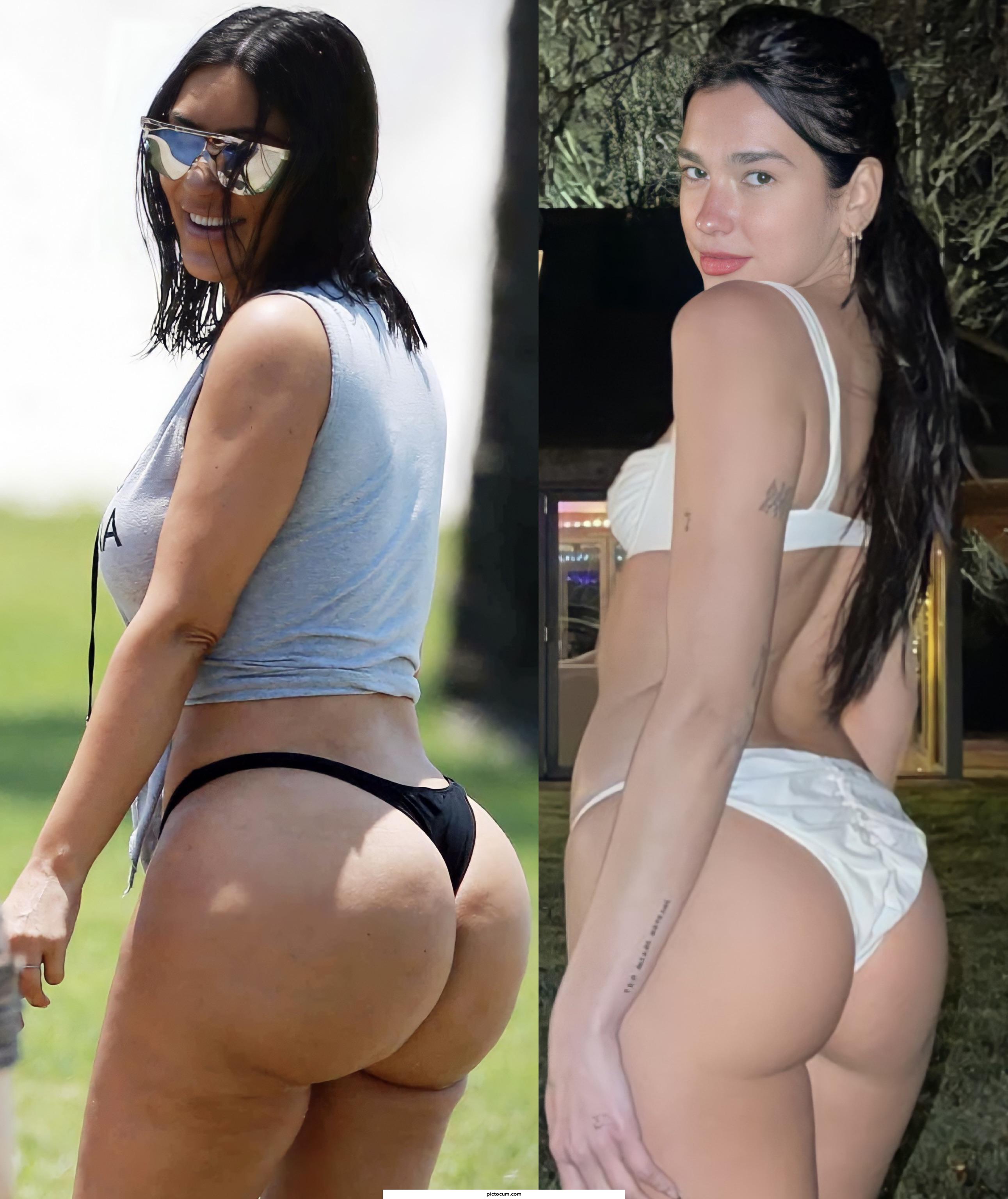 if you had to choose …. Kim Kardashian or Dua Lipa