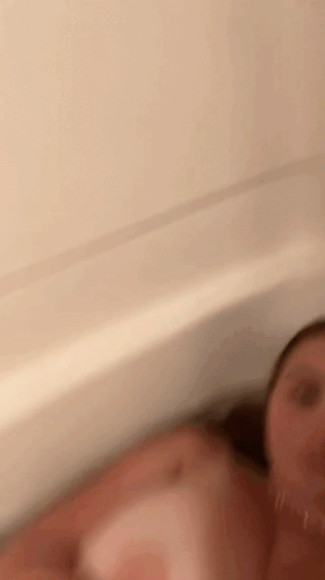 Busty Bathtub Selfie