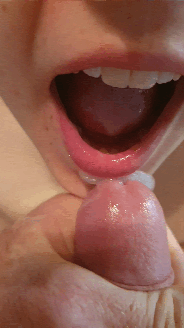 I wanted your cum in my mouth