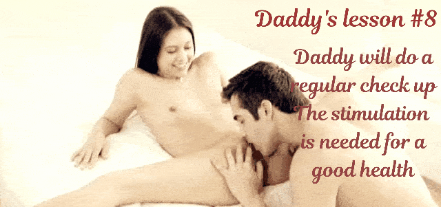 Daddy's lesson #8 a healthy stimulation