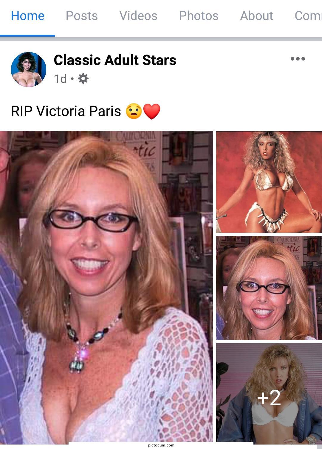 Yesterday the "Classic Adult Stars" FB page posted that 1980s legend Victoria Paris had passed away. Can anyone confirm this? I have seen nothing about it on AVN, Xbiz, etc. R.I.P. if true!