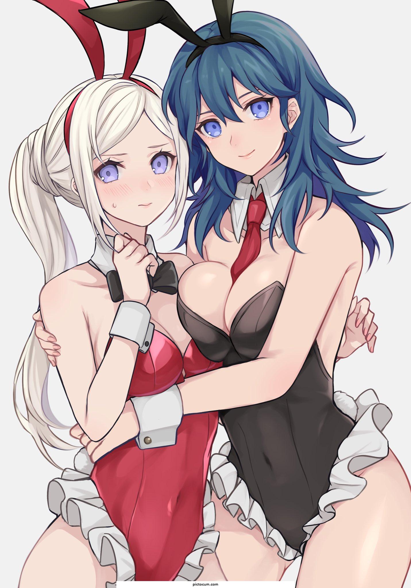Byleth And Edelgard Bunny Girls