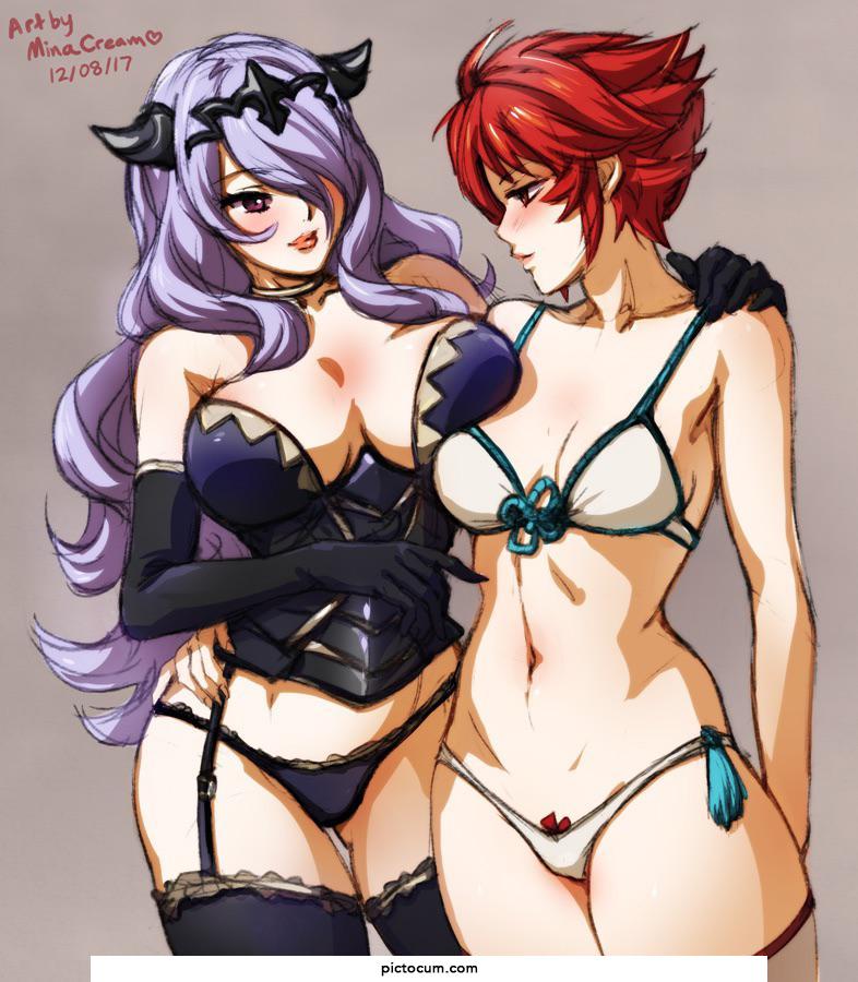 Camilla x Hinoka (MinaCream) [Fire Emblem]