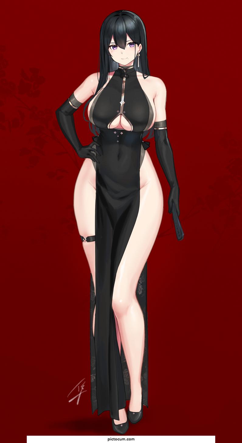 Black China Dress [Original]