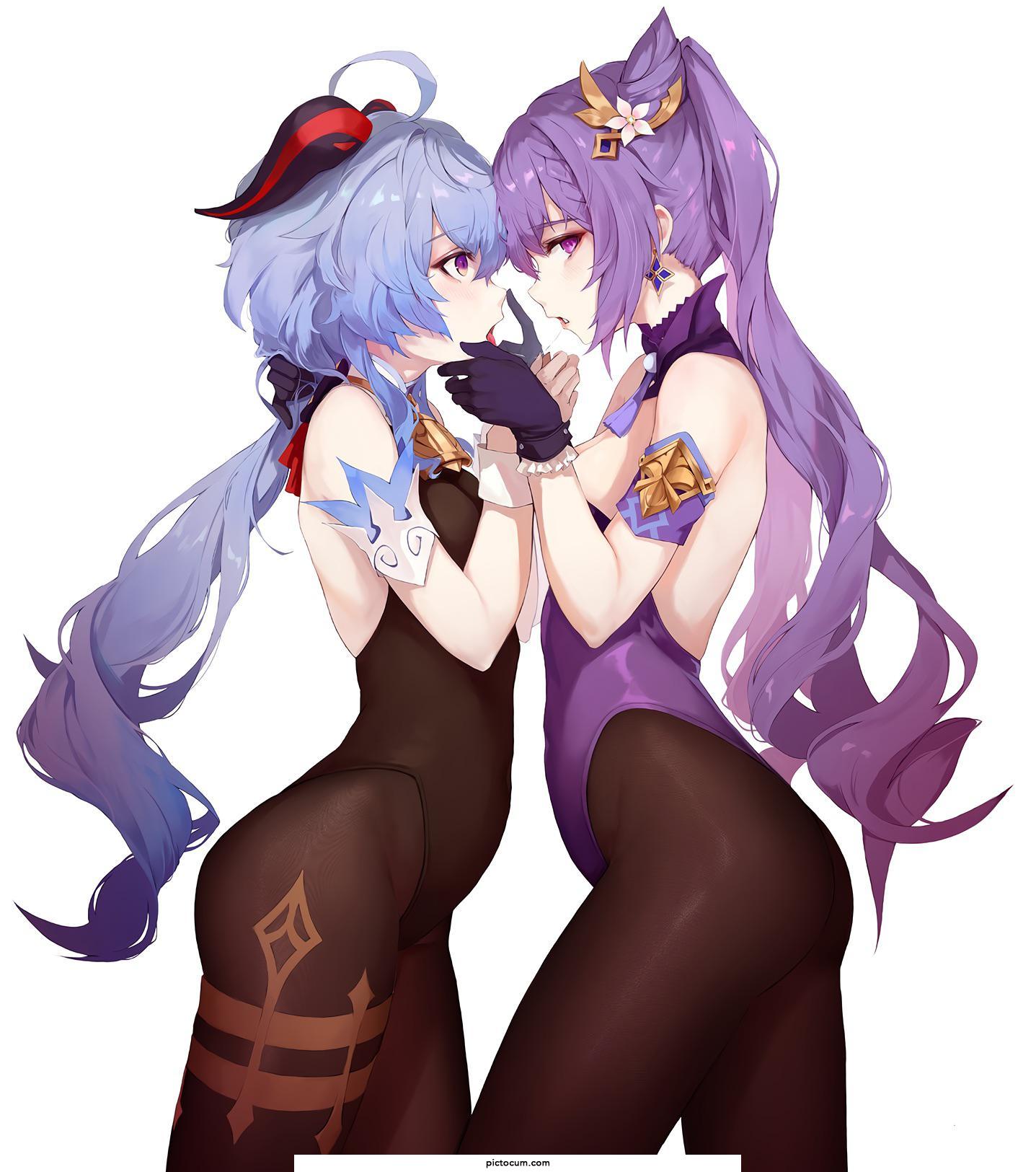 Ganyu &amp; Keqing (Leviathan) [Genshin Impact]
