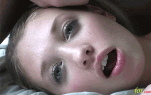 Too cute to be taking a load of hot cum to the face?