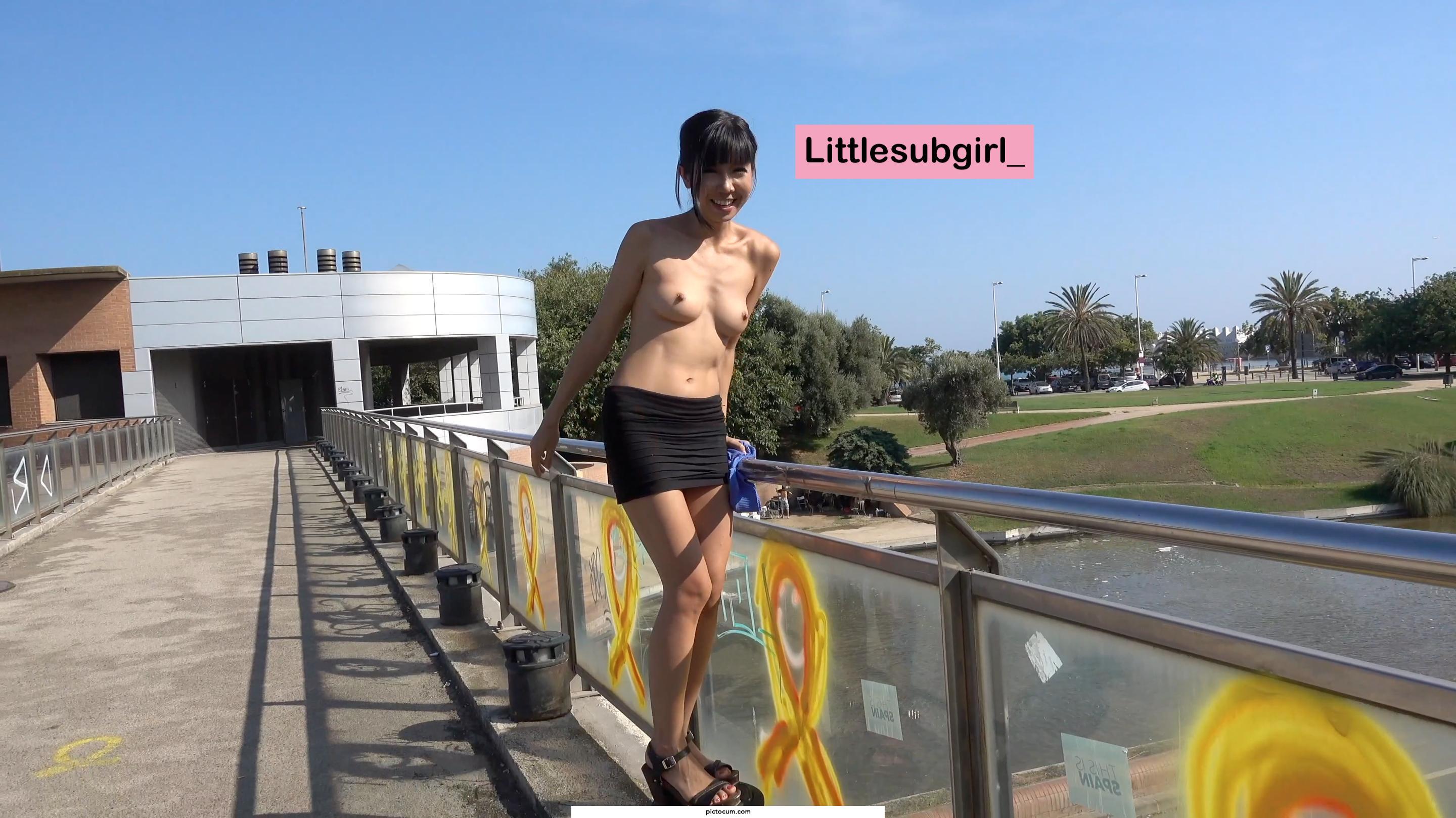Flashing my tits in public ;)