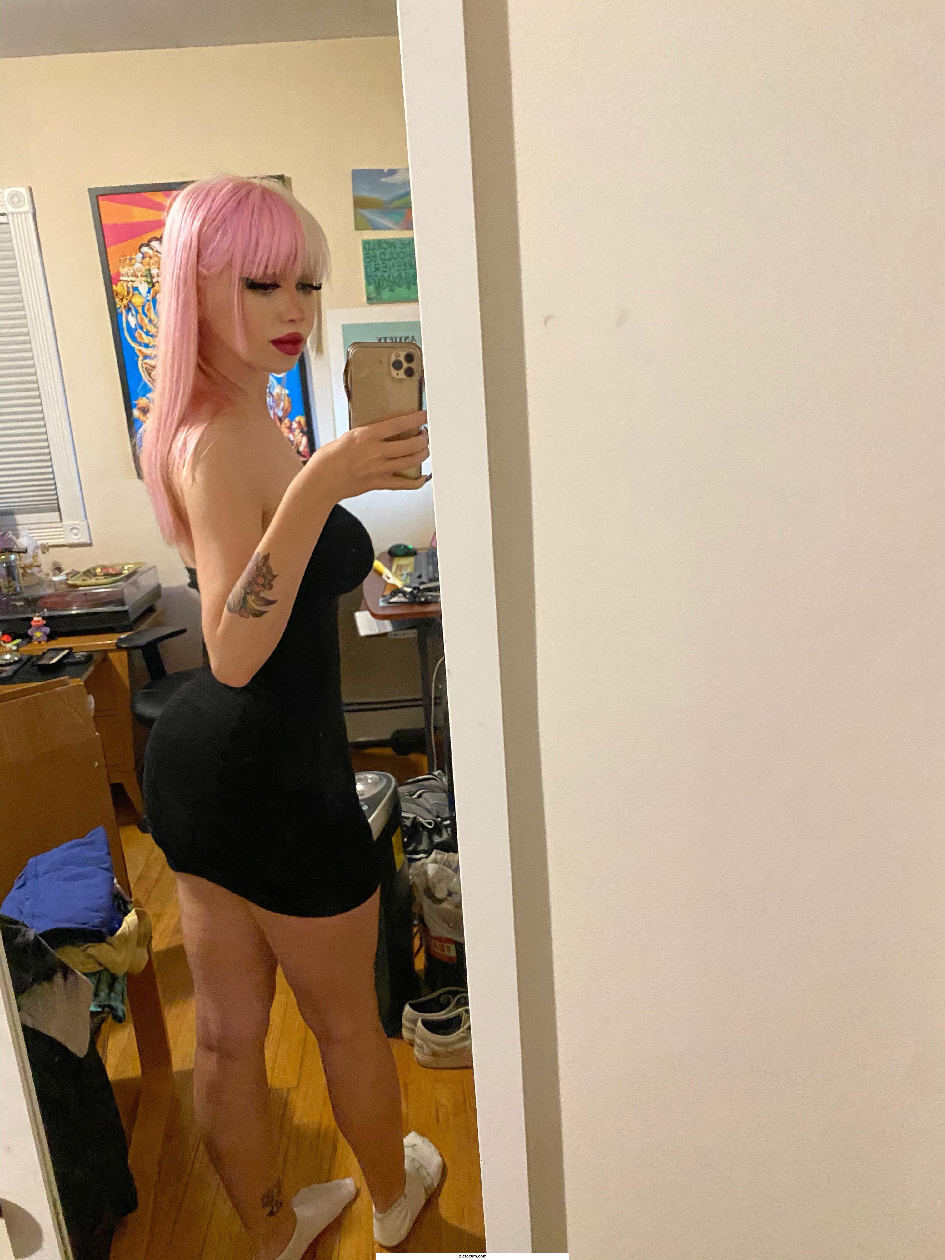 Half n half hair