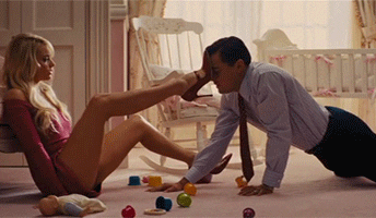 Margot Robbie pushing me away with her legs is making me want to worship them more