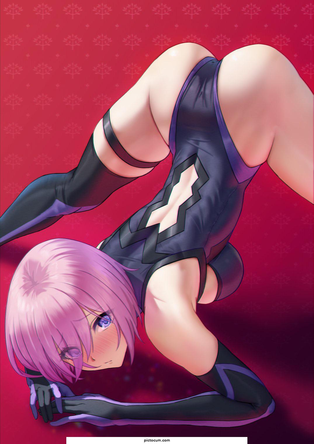 Mashu doing the Jack-O challenge