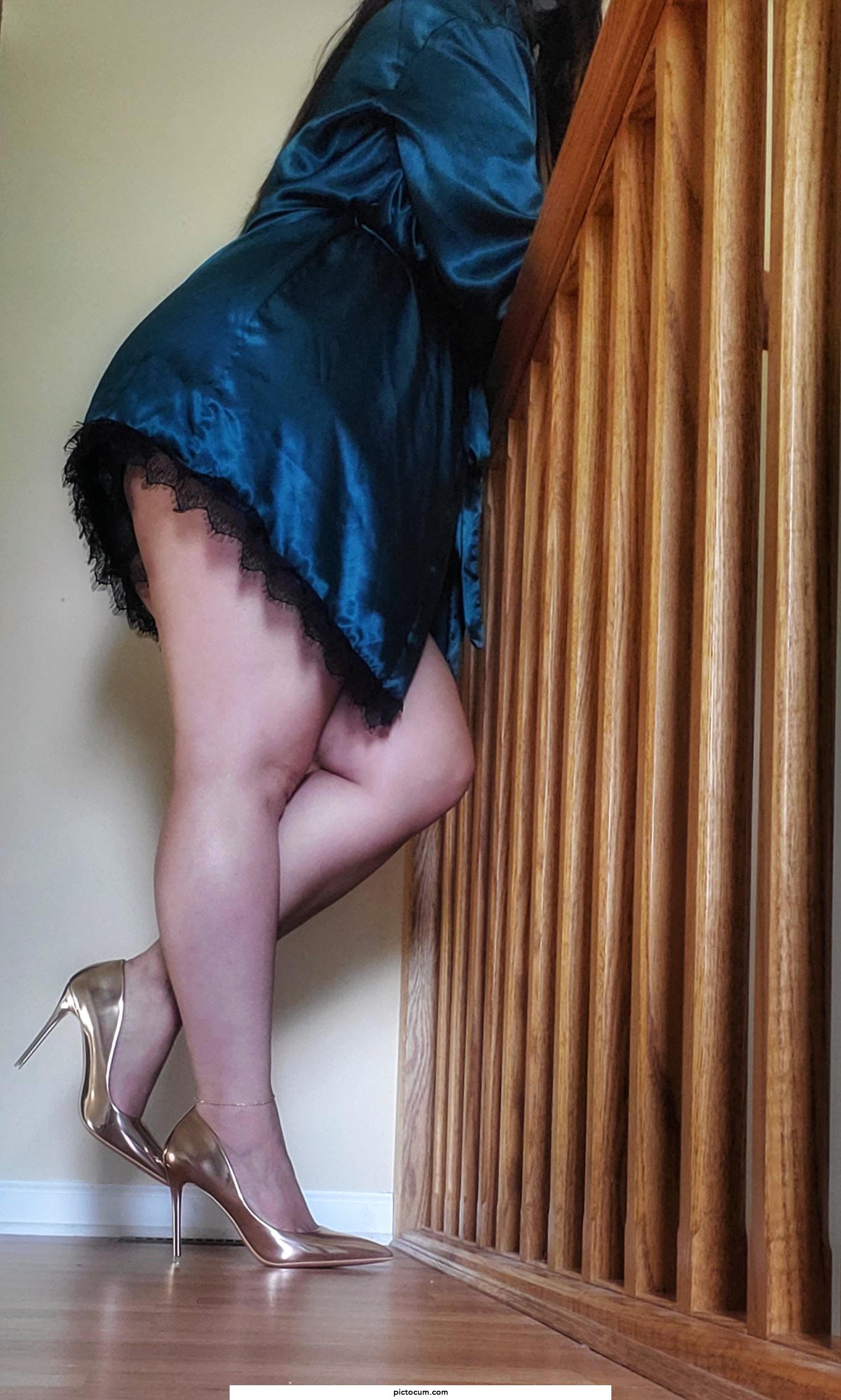 Waiting for you to come upstairs to bed 😈