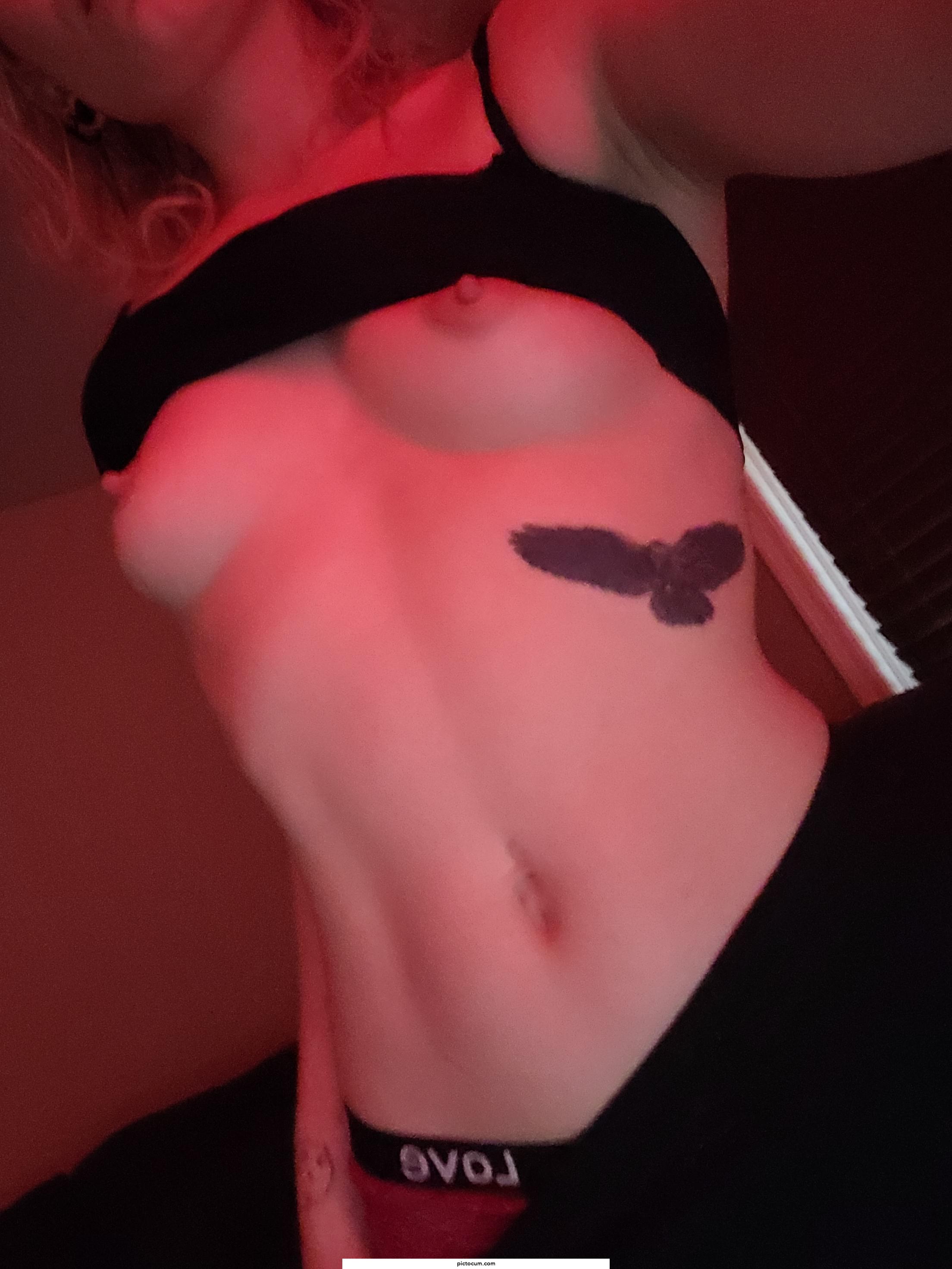 Hope your hungry, cause mommies titties need a sucking 😋