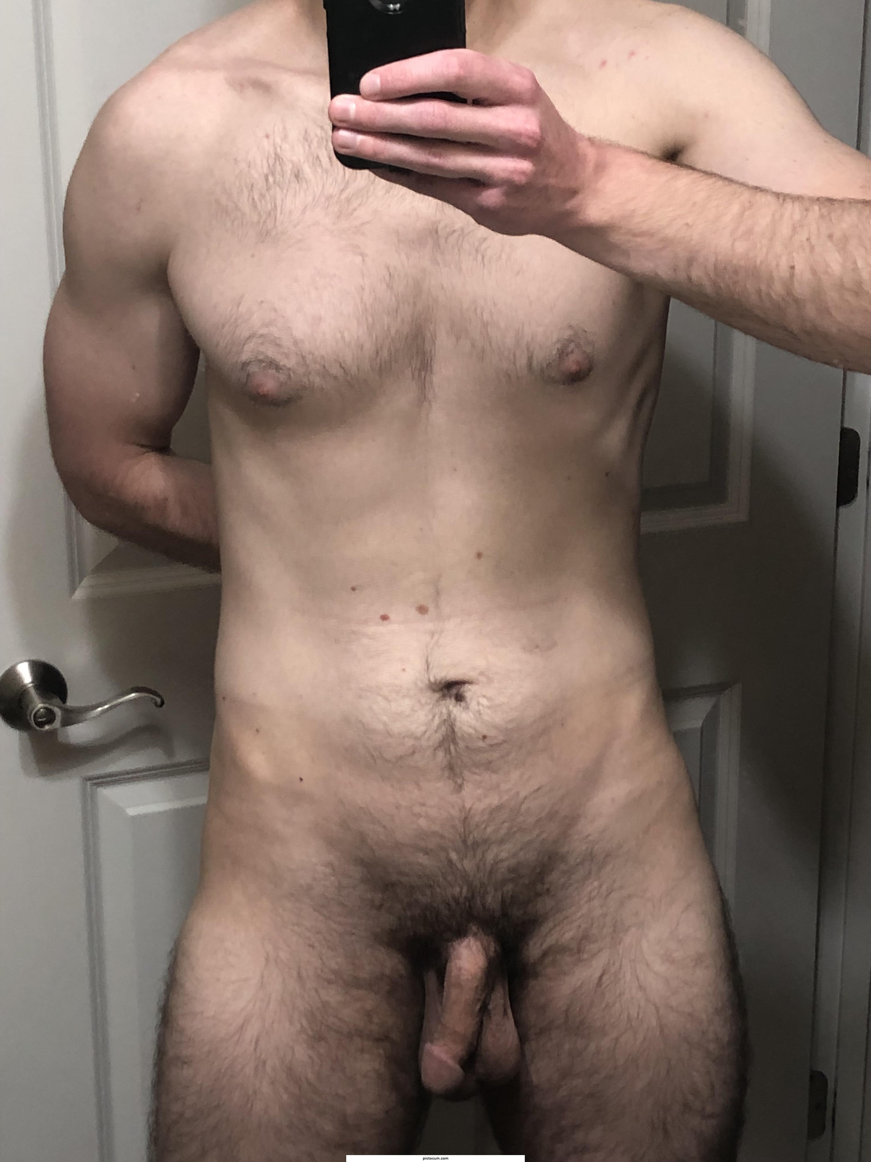 6’2 180 lb 29/m. Not sure if my body hair is a turn off or not.