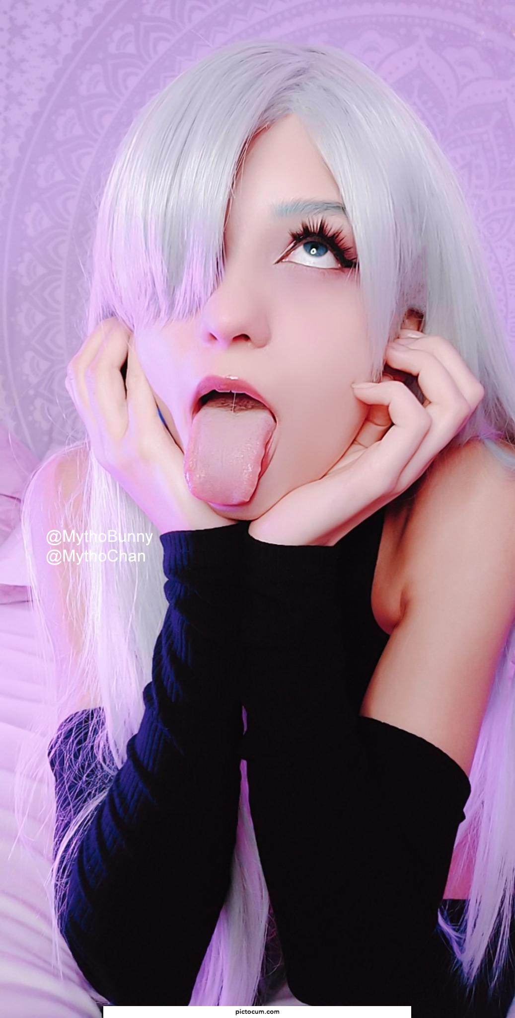 Who doesn't dream of Elizabeth from the Seven Deadly Sins doing Ahegao for you? 😋