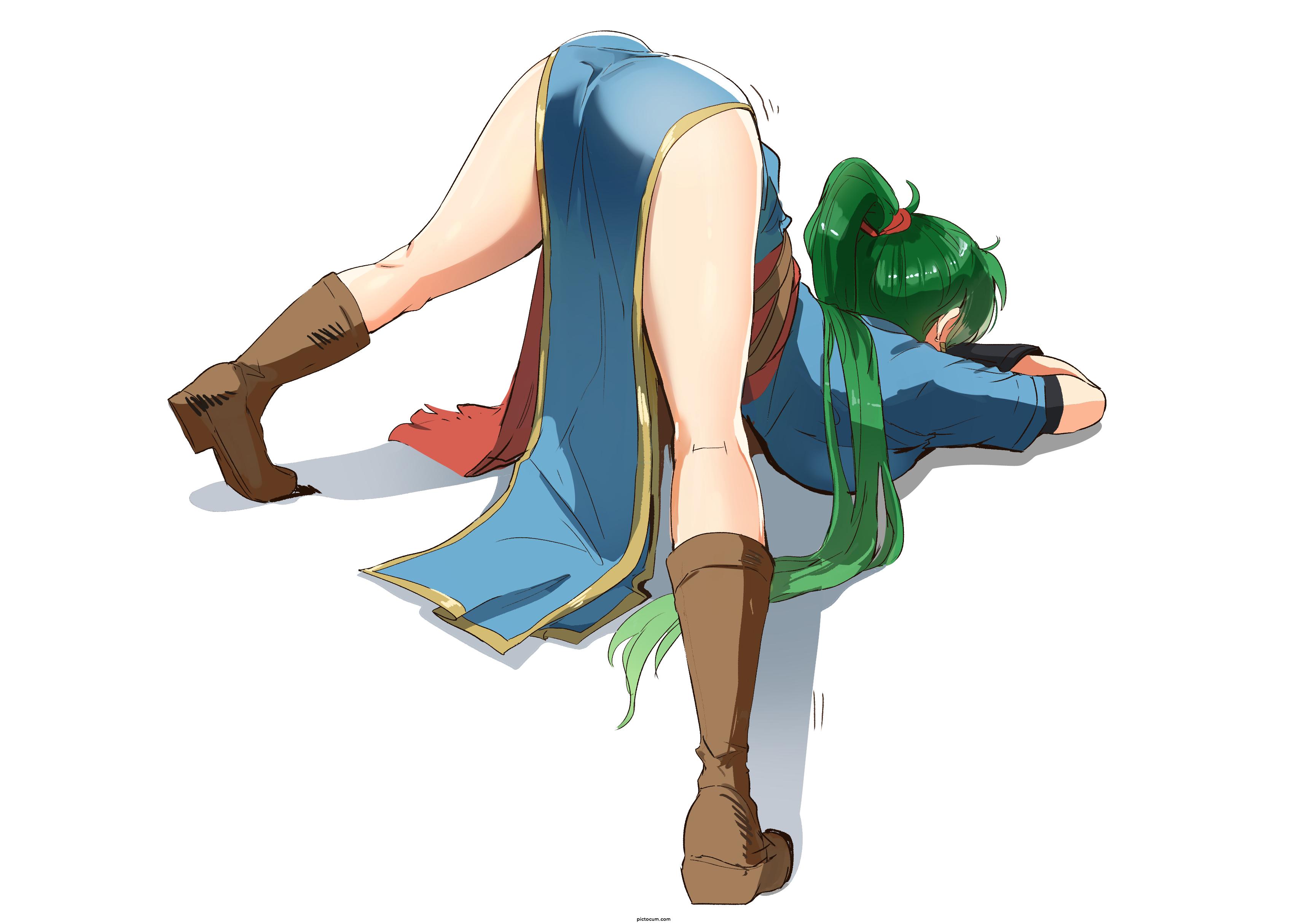 Lyn Does the Pose