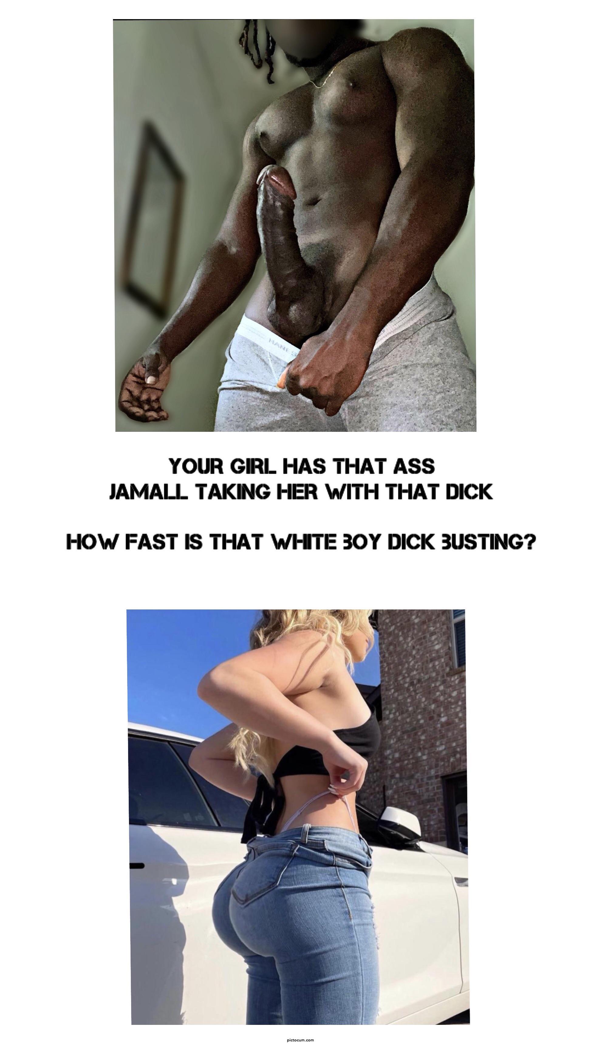 Jamall doing what Jamall does best .. bustin’ your girl’s cheeks right off her body 🥴🤷🏿