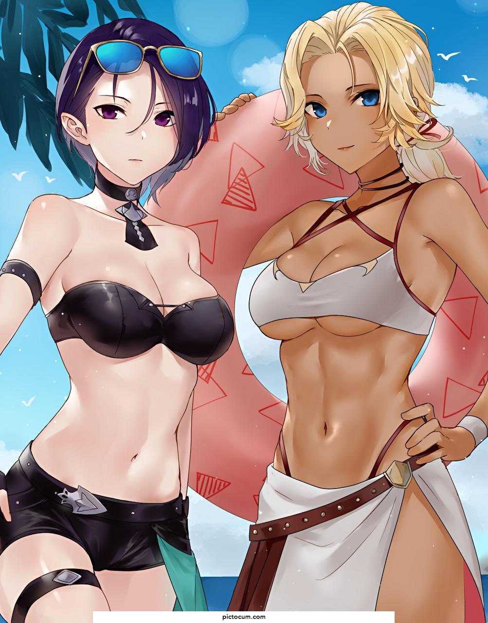 Catherine &amp; Shamir (Harunn2288) [Fire Emblem]