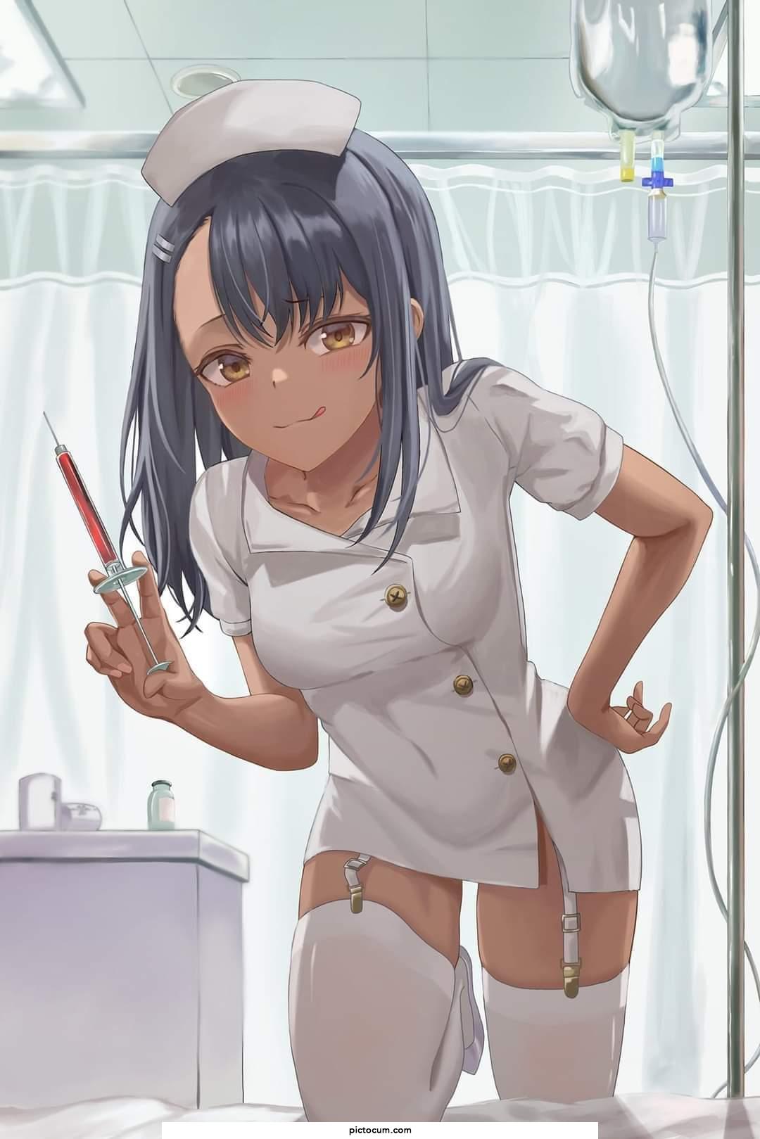 Nursetoro looks pretty sexy in that outfit