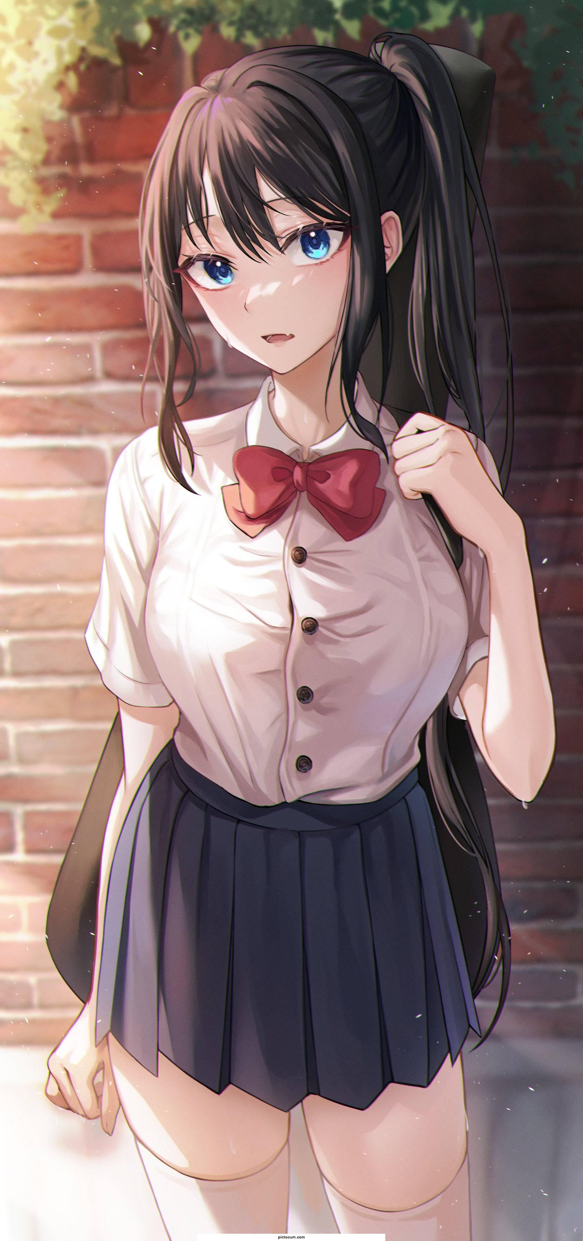 Carrying her Instrument [Original]