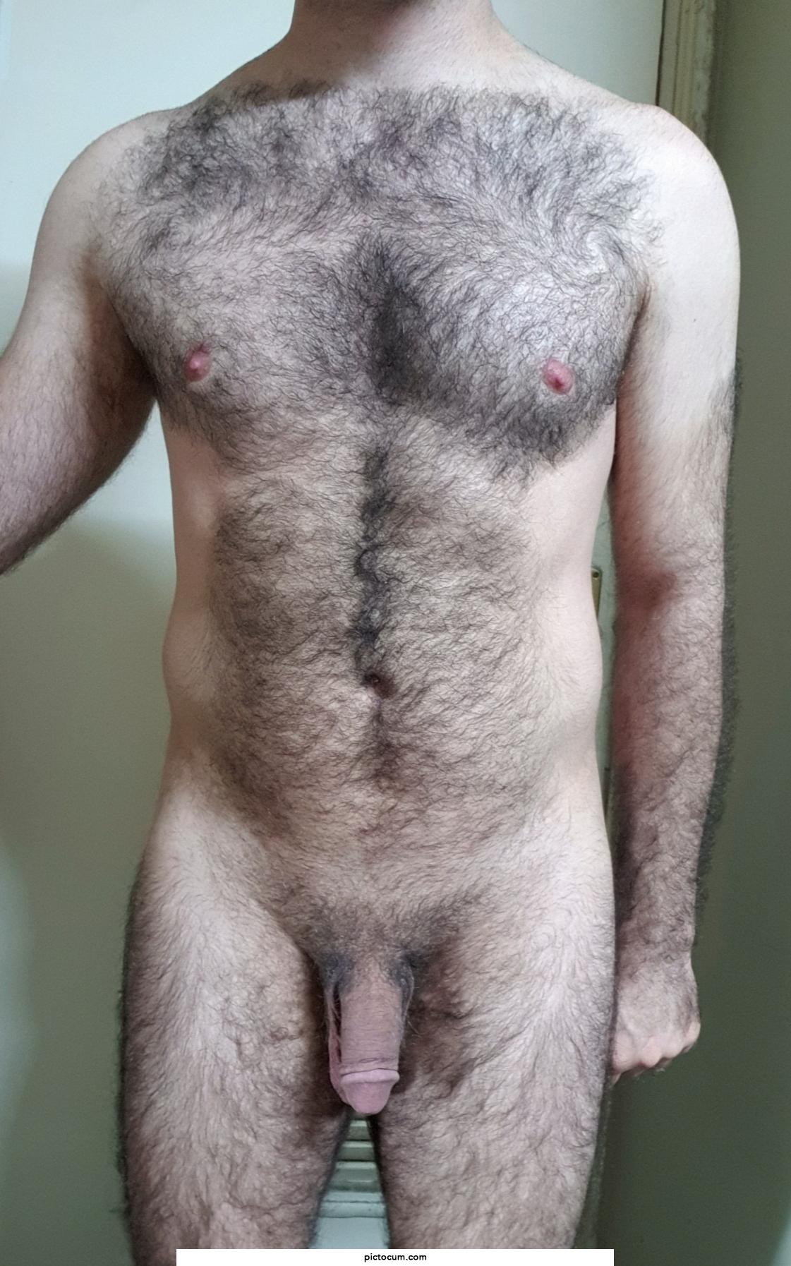  36 73kgs 173cm, too much hair?