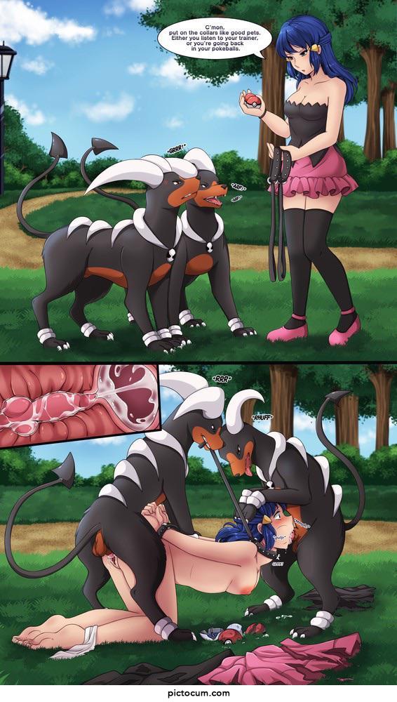 Houndoom going hard