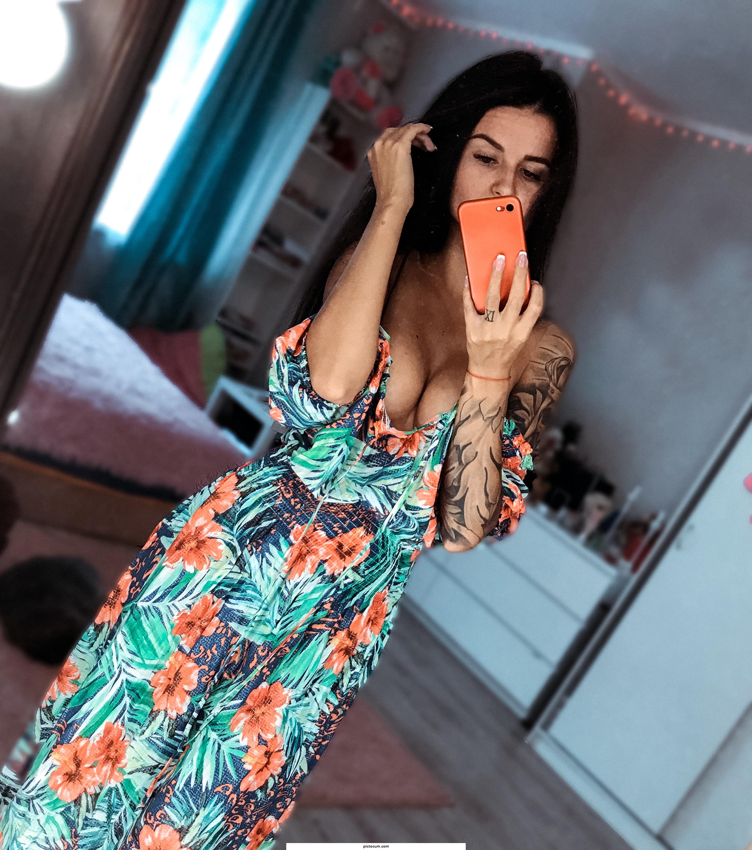 Would you like to cum on my body?