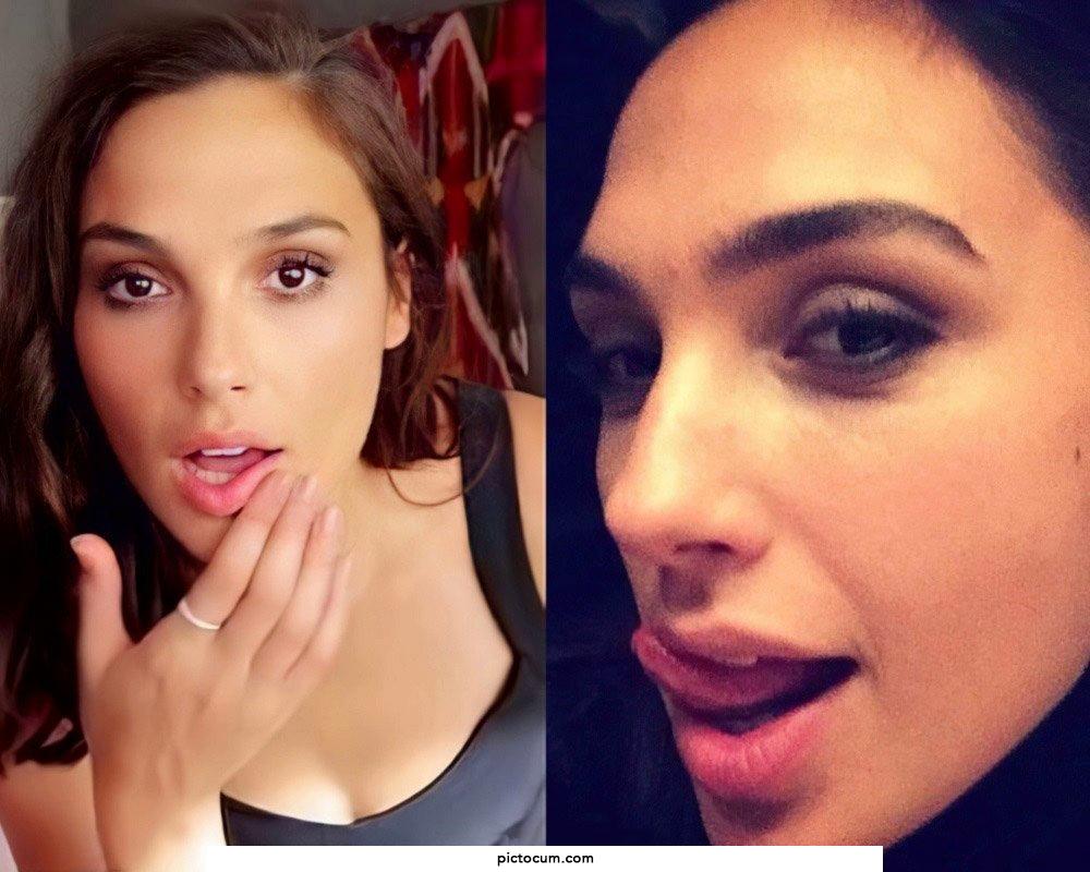 Gal Gadot after she gives you a sloppy blowjob