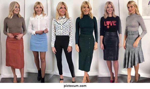 Help me cum to holly Willoughby please I’m soo horny ….