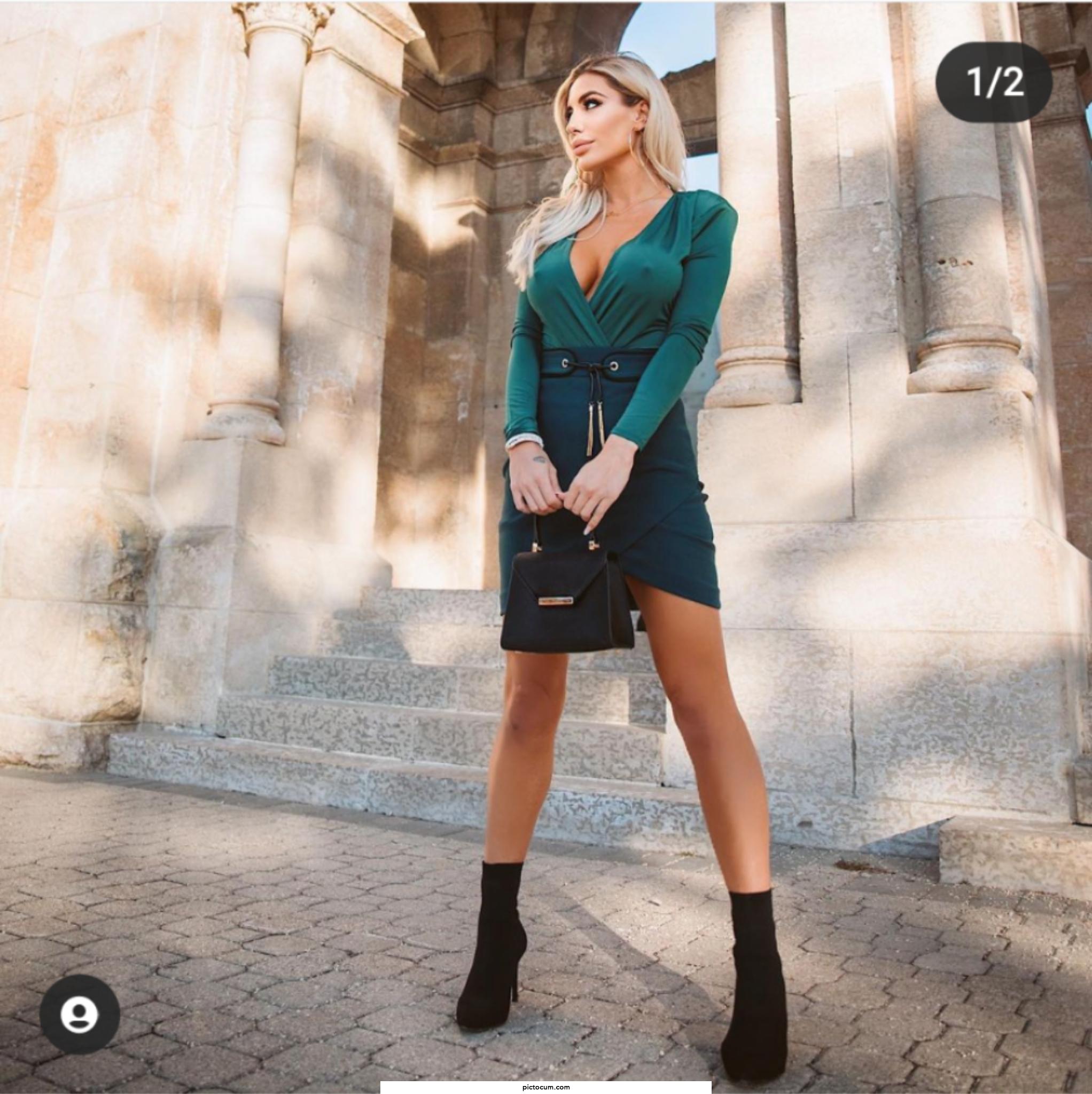 Office bimbo